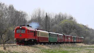 Narrow gauge railway TU2-150 and TU2-131  УЖД ТУ2-150 и ТУ2-131