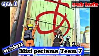 Misi Pertama Team 7  vs Zabuza  Naruto kecil.