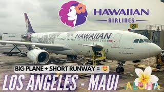 Hawaiian Airlines A330-200  Los Angeles - Kahului  Hawaiian Airlines Economy Class  Trip Report