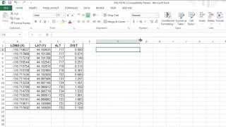 How to import XY Coordinates from Excel to AutoCAD