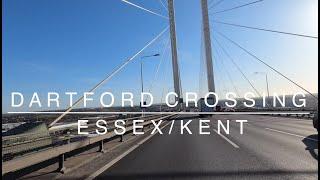 4K Dartford Crossing EssexKent UK Car Drive