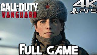 CALL OF DUTY VANGUARD Gameplay Walkthrough FULL GAME 4K 60FPS No Commentary