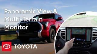 How Panoramic View Monitor and Multi-Terrain Monitor Work  Toyota