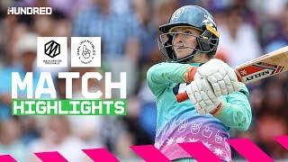 CLASSY 50 partnership from Kapp & Scholfield   Manchester Originals v Oval Invincibles Highlights