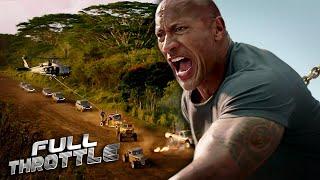 Dwayne Johnson Takes Down A Helicopter With His Bare Hands  Hobbs & Shaw  Full Throttle