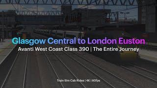 TS2021  Glasgow Central to London Euston - The Entire Journey....