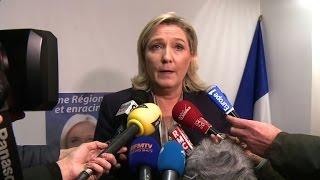 Critiquée Marine Le Pen réplique à La Voix du Nord