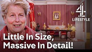 Building A MINIATURE Regency Dining Room  The Great Big Tiny Design Challenge  Channel 4