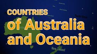Geohistory. Some Facts about of Australia and Oceania.