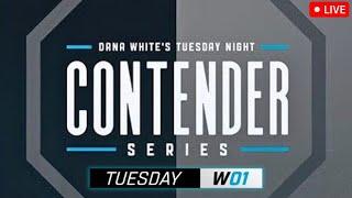 WEEK 1 Dana Whites Contender Series  LIVE STREAM  MMA Fight Companion  Season 8  UFC Apex