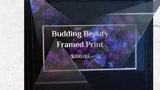 Soul Travel Creations - Budding Beauty Framed Print