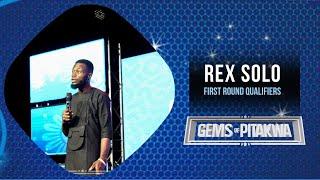 Comedy Category First Round Qualifiers Rex Solo Akpan  Gems Of Piatkwa