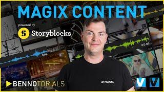 MAGIX Video deluxe + Video Pro X powered by Storyblocks Videoschnitt mit Stockvideos - BennoTorial