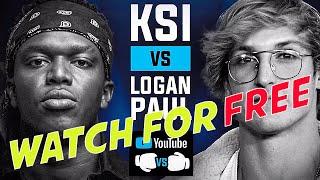 How To Watch The KSI vs Logan Paul fight for FREE