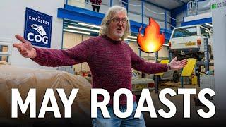 James May roasts Richard Hammonds new workshop