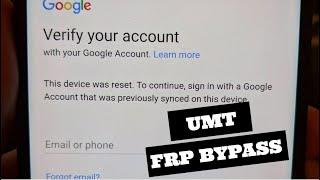 How to use UMT to bypass FRP on Mediatek Android