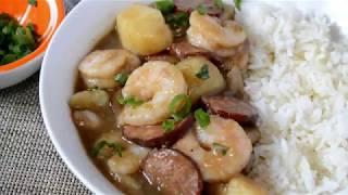 How to Make Louisiana Shrimp Stew - Shrimp Sausage. and Potato Stew