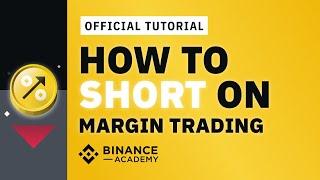 How to Short on Margin Trading  #Binance Official Guide