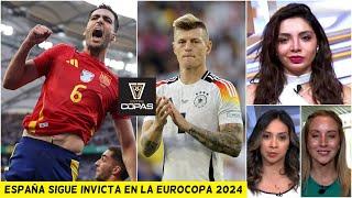 ESPAÑA vence Alemania y AVANZA a SEMIFINALES de la EUROCOPA. Toni Kroos se DESPIDE  Entre Copas
