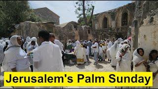 The Ethiopian Orthodox ተዋሕዶ Church on the roof of the Church of the Holy Sepulchre Jerusalem 2024