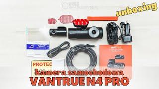 Kamera samochodowa VANTRUE N4 PRO - unboxing