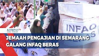 Jemaah Pengajian di Semarang Galang Infak Beras