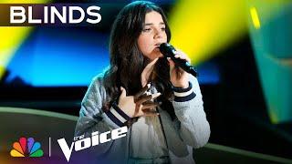Teenager Julia Roome with Unbelievable Talent Sings Dream a Little Dream of Me  The Voice  NBC