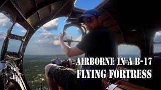 In flight exploration of a B-17 Bomber