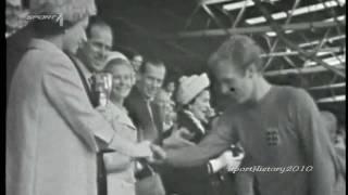 Fussball WM 1966 - Deutschland vs England Wembley Tor Finale