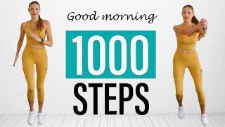 1000 Steps At Home  Good Morning Walking Workout