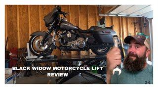 Black Widow Motorcycle Lift Table Review and Modification