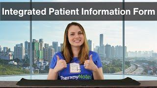 Integrated Patient Information Form