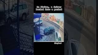 In Abakan a driver backed into a parked  #InAbakan #DriverBacked