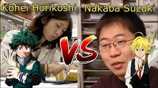 ¿Quién dibuja mejor Kōhei Horikoshi o Nakaba Suzuki?  Nanatsu no Taizai VS Boku no Hero Academia