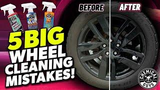 5 Common Mistakes When Cleaning Wheels and How to Avoid Them - Chemical Guys