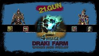 Knight Online  4 Mage ile Draki Farm  Upgrade - Shell Kırdırma  #21Gün