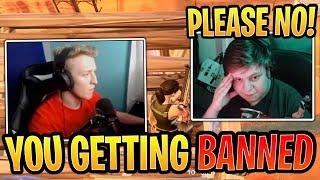Kid Freaks Out that Tfue Gets Him BANNED for Stream Sniping - Fortnite Best and Funny Moments