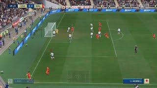 Harry Kane headers it in from a free kick by Marcus Rashford  England vs Wales  FIFA 22
