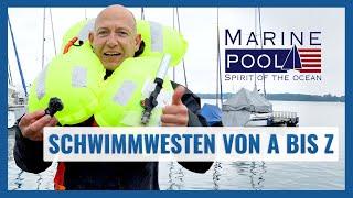 Marinepool Schwimmwesten Alles von A-Z – Wartung & Live-Tests im Wasser  Echolotzentrum.de