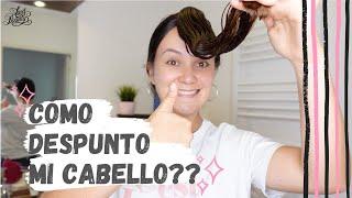 CÓMO DESPUNTAR EL CABELLO?  CORTA EL CABELLO TU MISMO