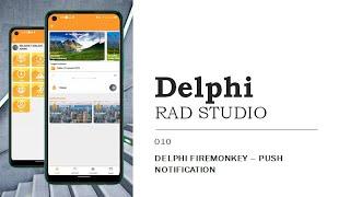 010 - Delphi Firemonkey - Push Notification English