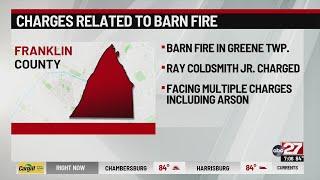 Shippensburg man charged with arson accused of starting barn fire