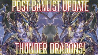 YUGIOH Thunder Dragon Deck Profile POST BANLIST SEP 2024 Double Colossus