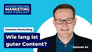 Content-Marketing Wie lang sollten Blogartikel Videos und Podcasts sein?