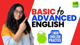 Basic To Advanced English Speaking In 60 Seconds  #shorts Daily Used English Expressions - Ananya