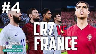 CC on PES 2021  Young CR7 REBORN  #4 Face France  Become A Legend Series