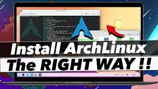 How To Install Arch Linux On Any PC or Laptop FASTLY  Arch Linux Installation Guide 2024