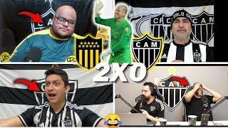 REAÇÕES ATLETICANAS HULK SE DEU MAL KKK- PEÑAROL 2X0 ATLÉTICO-MG- LIBERTADORES 2024- VAMOS RIR KKK