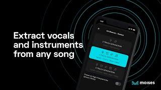 Moises Mobile App - Your AI Music Platform