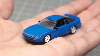 Building the Smallest Nissan Sileighty Model Car in the World  Japanese Gachapon Capsule Toy